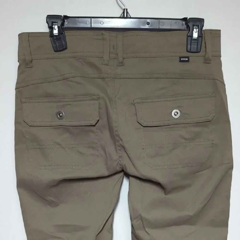 NWT Prana Tan Chinos with Straight Leg and Belt Loops - Picture 4 of 9